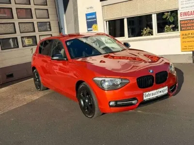 Gebraucht BMW 114 Advantage 102 PS (75 kW) 2014 Orange Kleinwagen