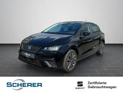 Gebraucht Seat Ibiza Style 116 PS (85 kW) 2024 Midnight schwarz metallic (metallic) Kleinwagen
