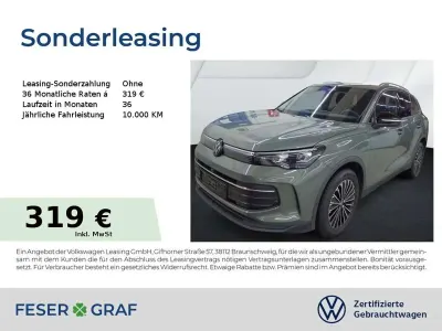 Gebraucht VW Tiguan Goal 150 PS (110 kW) 2025 Cipressinogrün metallic SUV