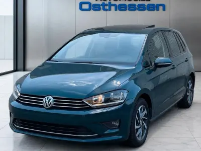 Gebraucht VW Golf Sportsvan Sound 125 PS (91 kW) 2017 Grün Van / Kleinbus