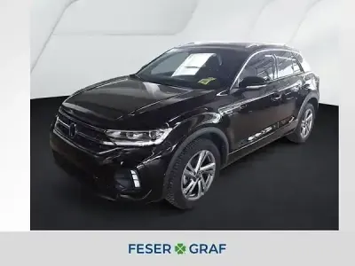 Gebraucht VW T-Roc Cabriolet R-line 150 PS (110 kW) 2025 Grenadillschwarz metallic SUV