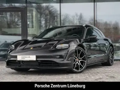 Gebraucht Porsche Taycan Sport Turismo 350 kW (476 PS) 2023 Tiefschwarzmetallic Kombi