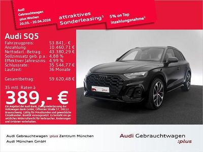 Gebraucht Audi SQ5 Sport 341 PS (250 kW) 2023 Mythosschwarz metallic SUV