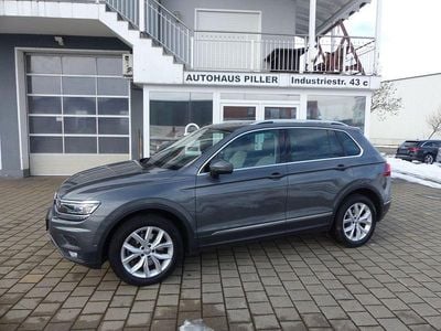 Grau Gebraucht 2018 VW Tiguan Highline SUV | 19.800 € (Guter Preis)