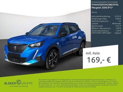 Usata Peugeot 2008 Allure 101 CV (74 kW) 2023 Blu SUV