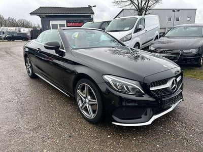 Gebraucht Mercedes C180 AMG line 156 PS (114 kW) 2016 Schwarz Cabrio