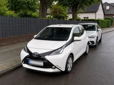 Gebraucht Toyota Aygo Team 72 PS (52 kW) 2018 Weiß Kleinwagen