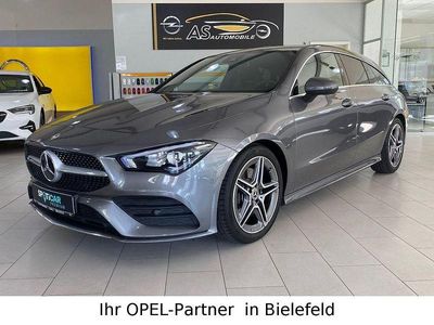 Mountaingrau met. (metallic) Gebraucht 2019 Mercedes CLA220 Shooting Brake AMG line Kombi | 28.990 € (Etwas zu teuer)