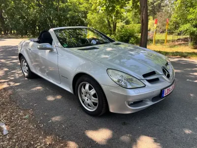 Gebraucht Mercedes SLK200 163 PS (119 kW) 2005 Silber Cabrio