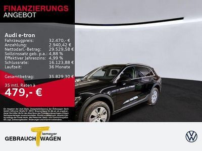 Gebraucht Audi e-tron 300 kW (408 PS) 2022 Schwarz SUV