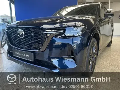 Gebraucht Mazda CX-80 254 PS (186 kW) 2025 Blau SUV