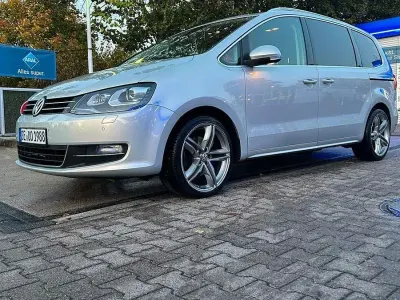 Gebraucht VW Sharan Highline 200 PS (147 kW) 2013 Silber Van / Kleinbus