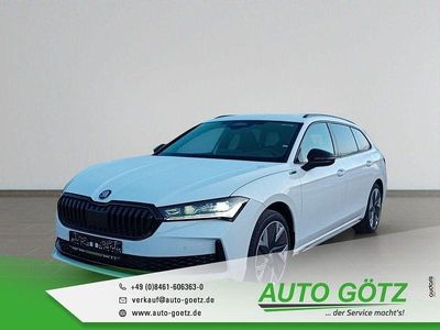 Nuova Skoda Superb SportLine 265 CV (194 kW) 2025 Bianco Station wagon