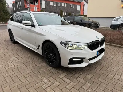 Gebraucht BMW 540 M Sport 320 PS (235 kW) 2018 Weiß Kombi