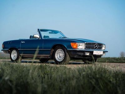 Gebraucht Mercedes SL500 241 PS (177 kW) 1980 Blau Cabrio