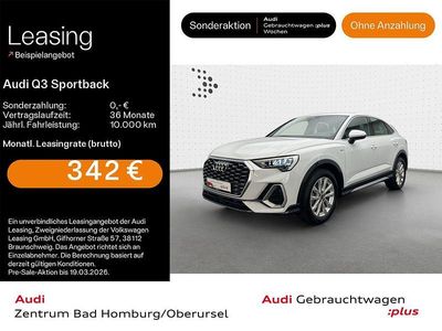 Gebraucht Audi Q3 Sportback S-Line 150 PS (110 kW) 2025 Weiß SUV