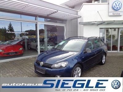 Gebraucht VW Golf VI Business 105 PS (77 kW) 2012 Blau metallic Kleinwagen