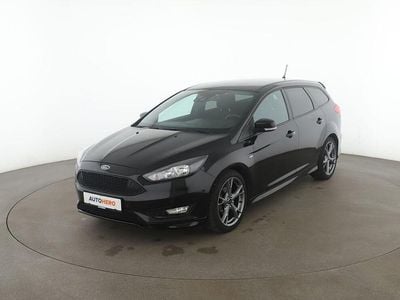 Schwarz Gebraucht 2018 Ford Focus ST-Line Kombi | 11.430 € (Etwas zu teuer)