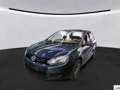 Gebraucht VW Golf VI Trendline 80 PS (58 kW) 2009 Blau Kleinwagen