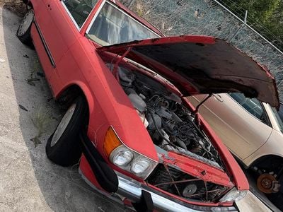 Gebraucht Mercedes SL350 1977 Rot Cabrio