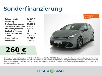 Usata Cupra Born 150 kW (204 CV) 2024 Grigio Utilitaria