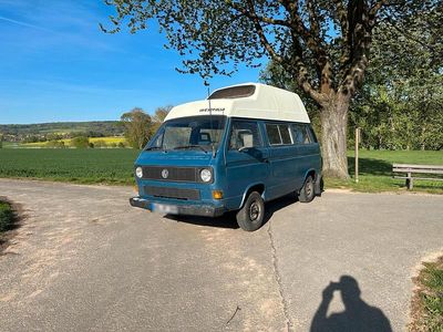 Second-hand VW Multivan 75 CP (55 kW) 1987 Albastru Monovolum