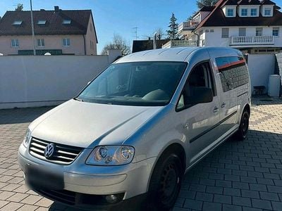 Gebraucht VW Caddy Maxi 105 PS (77 kW) 2008 Silber Van / Kleinbus