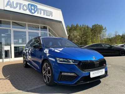 Brugt Skoda Octavia RS 200 HK (147 kW) 2023 Blå Stationcar