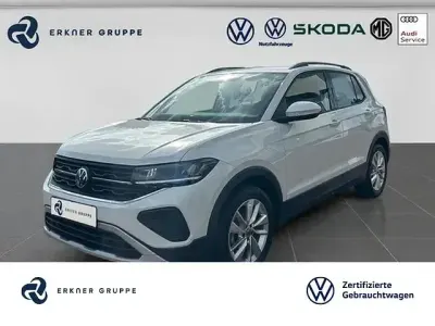 Gebraucht VW T-Cross Life 95 PS (69 kW) 2025 Weiß SUV