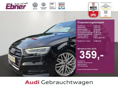 Gebraucht Audi A3 S-Line 150 PS (110 kW) 2018 Mythosschwarz metallic Limousine