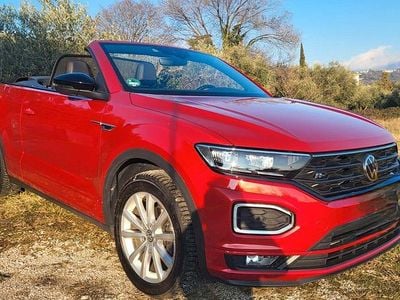 Gebraucht VW T-Roc Cabriolet R-line 150 PS (110 kW) 2021 Rot Cabrio