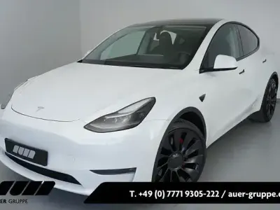 Gebraucht Tesla Model Y Performance 392 kW (534 PS) 2022 Weiß SUV
