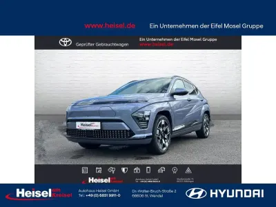 Ny Hyundai Kona Prime 160 kW (218 HK) 2025 Blå SUV