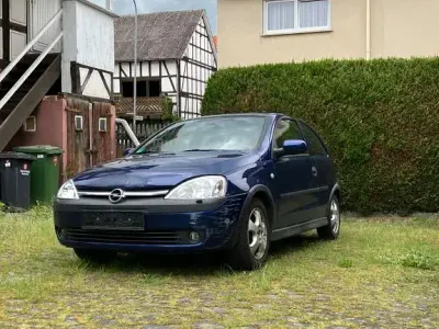 Gebraucht Opel Corsa 80 PS (58 kW) 2003 Blau Kleinwagen