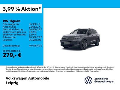Grau Gebraucht 2025 VW Tiguan Goal SUV | 36.930 € (Guter Preis)