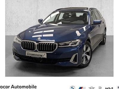 Blau Gebraucht 2021 BMW 520 Efficient Dynamics Kombi | 28.280 € (Guter Preis)