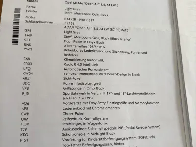 Brugt Opel Adam Open Air 87 HK (63 kW) 2017 Grå Hatchback