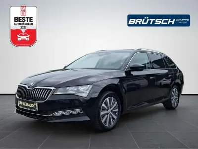 Gebraucht Skoda Superb Style 200 PS (147 kW) 2023 Schwarzmagic perleffekt metallic Kombi