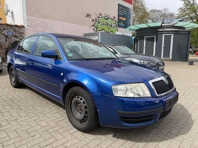Brugt Skoda Superb Comfort 116 HK (85 kW) 2003 Blå Sedan