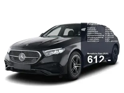 Gebraucht Mercedes E300 AMG 2025 Schwarz Limousine