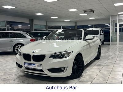 gebraucht BMW 220 220 Baureihe 2 Cabrio d Advantage*TÜV/AU/NEU