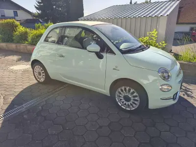 Gebraucht Fiat 500C Lounge 69 PS (50 kW) 2019 Grün Cabrio