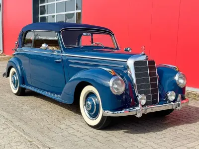 Gebraucht Mercedes 220 80 PS (58 kW) 1952 Blau Cabrio