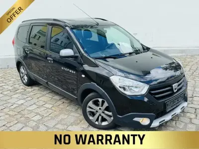 Gebraucht Dacia Lodgy Stepway 109 PS (80 kW) 2016 Perlmuttschwarz Van / Kleinbus