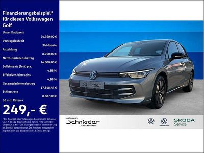 Silber Gebraucht 2024 VW Golf VIII Goal Limousine | 24.950 € (Guter Preis)