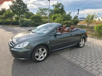 Gebraucht Peugeot 307 CC 177 PS (130 kW) 2004 Grün Cabrio