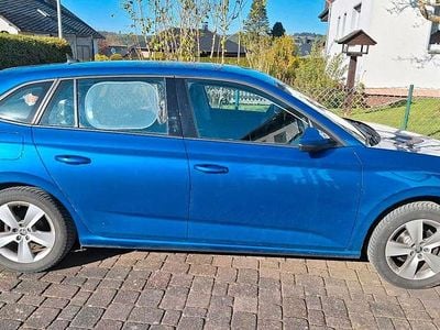 Usata Skoda Scala 95 CV (69 kW) 2019 Blu Utilitaria