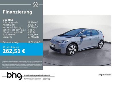 Occasion VW ID.3 Pure 110 kW (150 PK) 2022 Grijs Hatchback