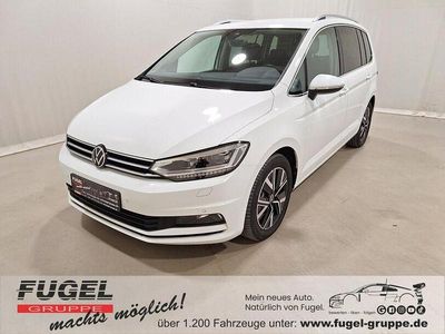 Gebraucht VW Touran Highline 150 PS (110 kW) 2020 Pure white Van / Kleinbus