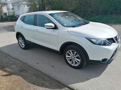 gebraucht Nissan Qashqai 1.6 dCi DPF Xtronic Acenta Ace.,weissmet